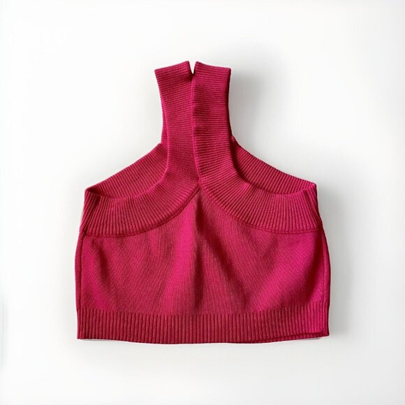 Salant Knitted Hot Pink Top Size Small - Picture 2 of 7